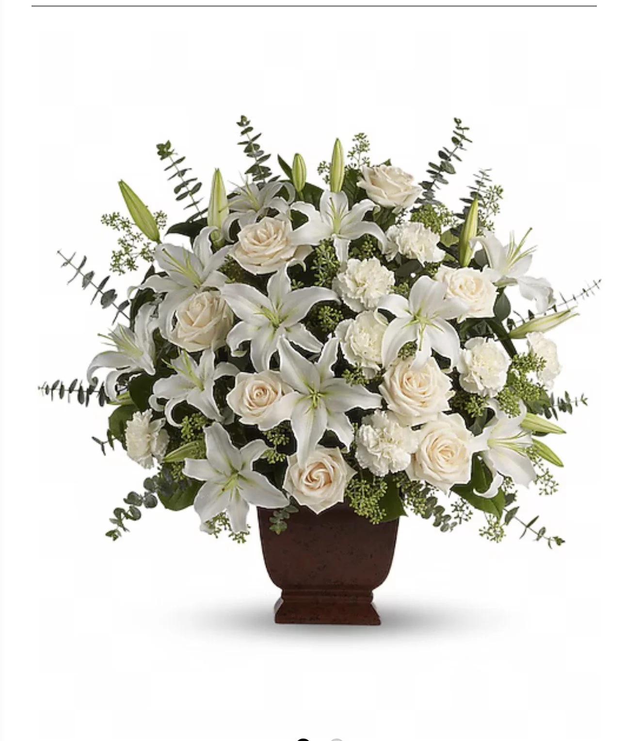 Classic White Elegance Bouquet