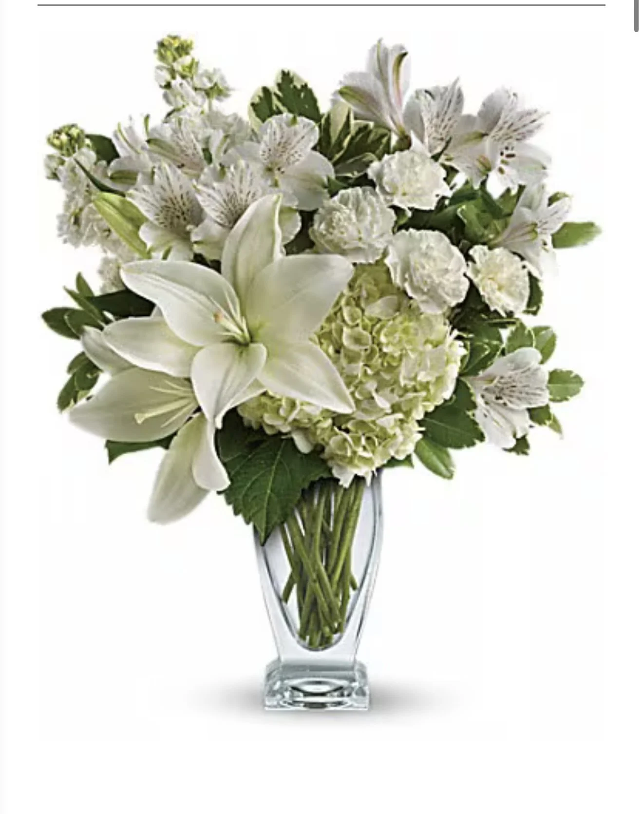 White Serenity Bouquet