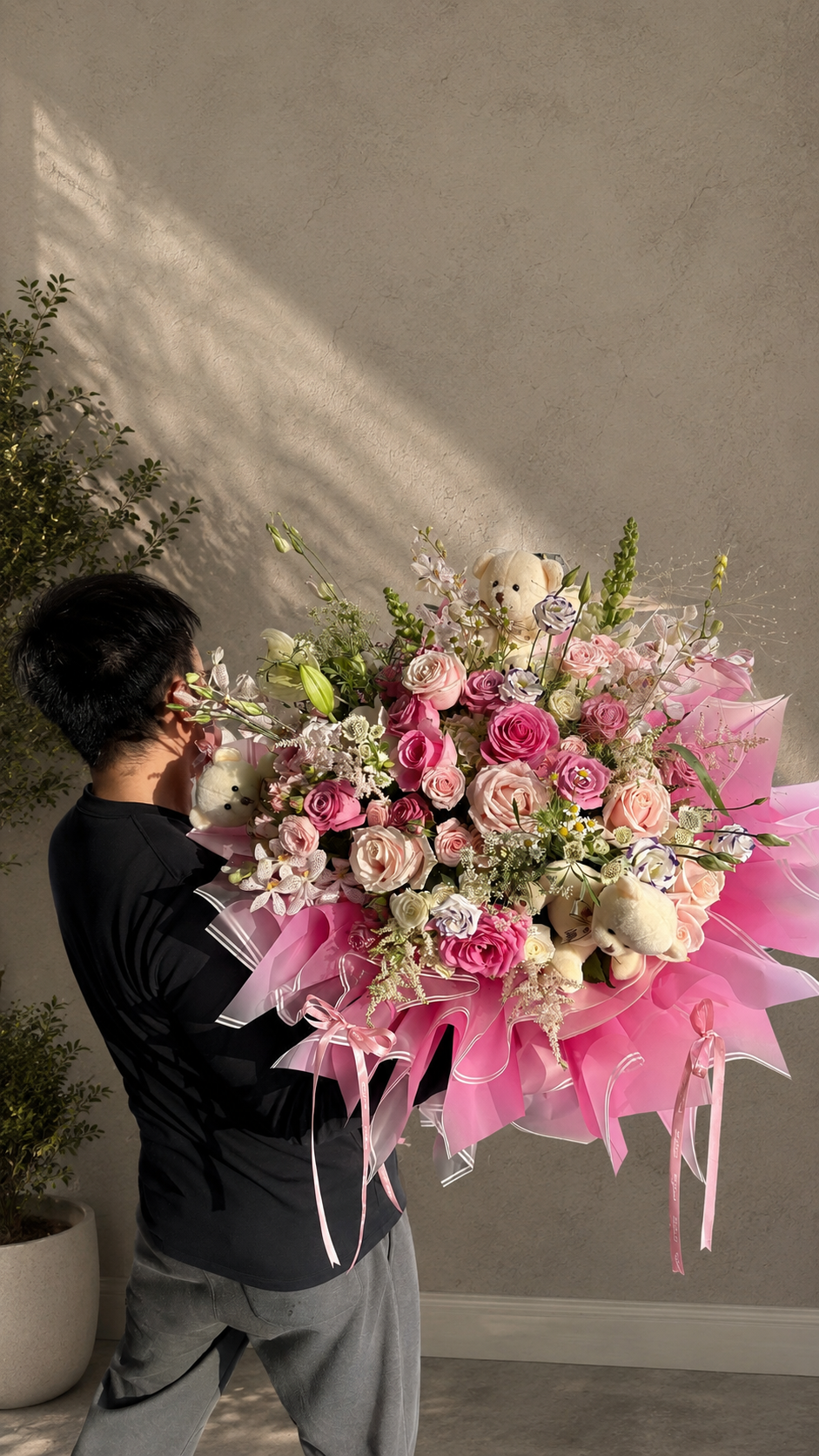 Teddy Bear Enchantment Bouquet