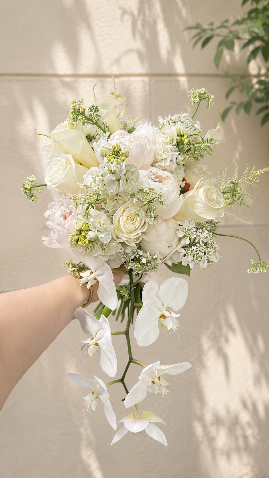 White Elegance Bouquet (Bridal Bouquet)