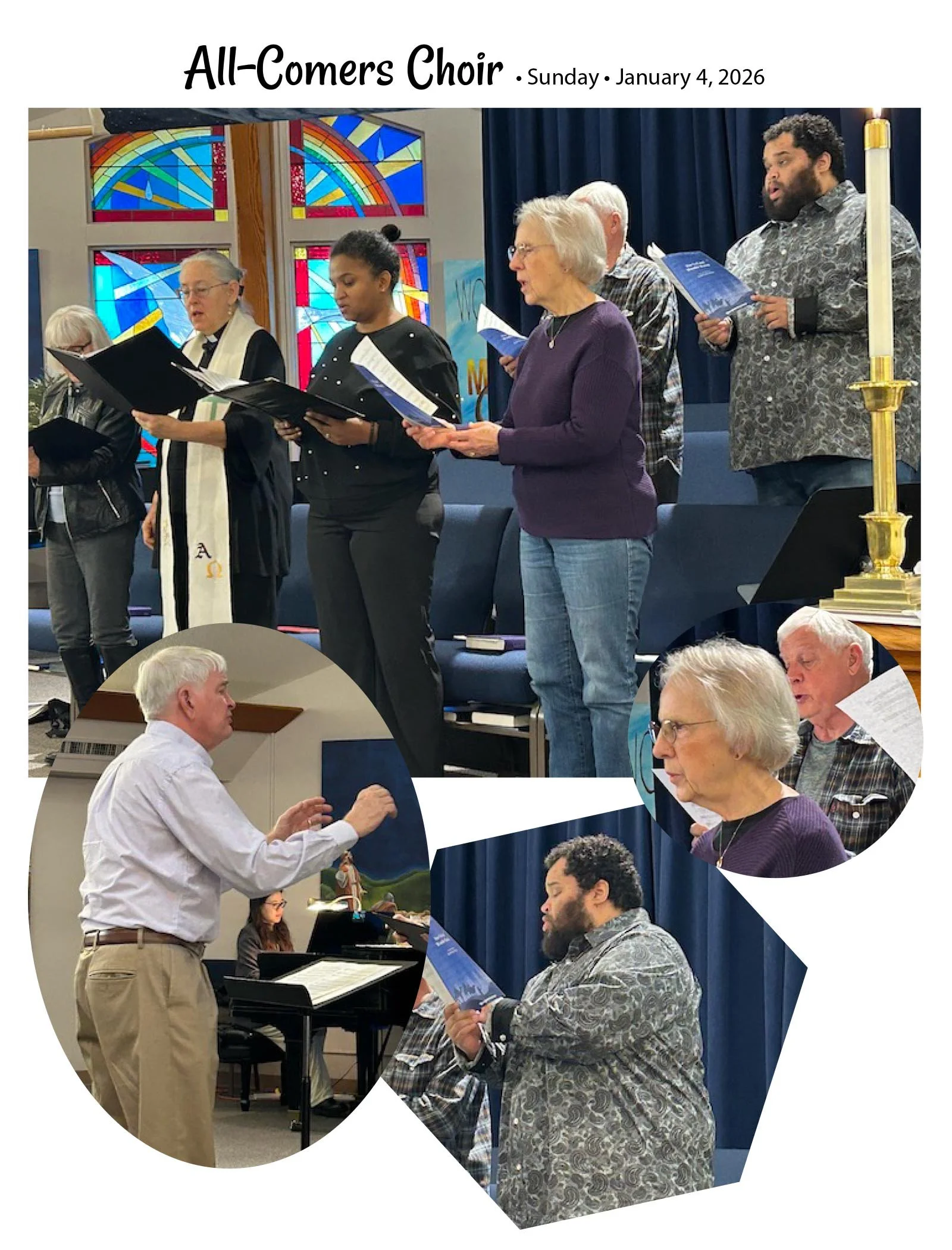 January 4 - All-Comers Choir