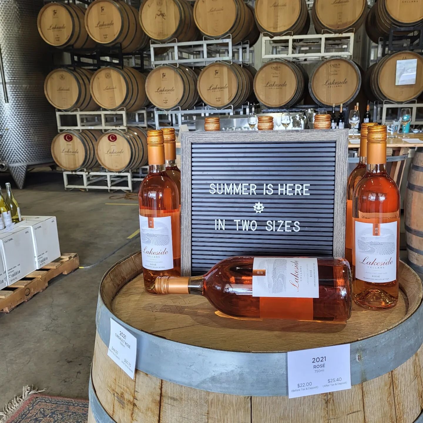 Great tasting, cheers @lakesidecellars 

#winetour #osoyooswines #osoyooslake #osoyoosbc #winecountry #wineroute #uniqueblendtours #uniqueexperience #wineguide #ros&eacute;allday #ros&eacute; #timeforwine #tourism #winetourism #bctourism #winery