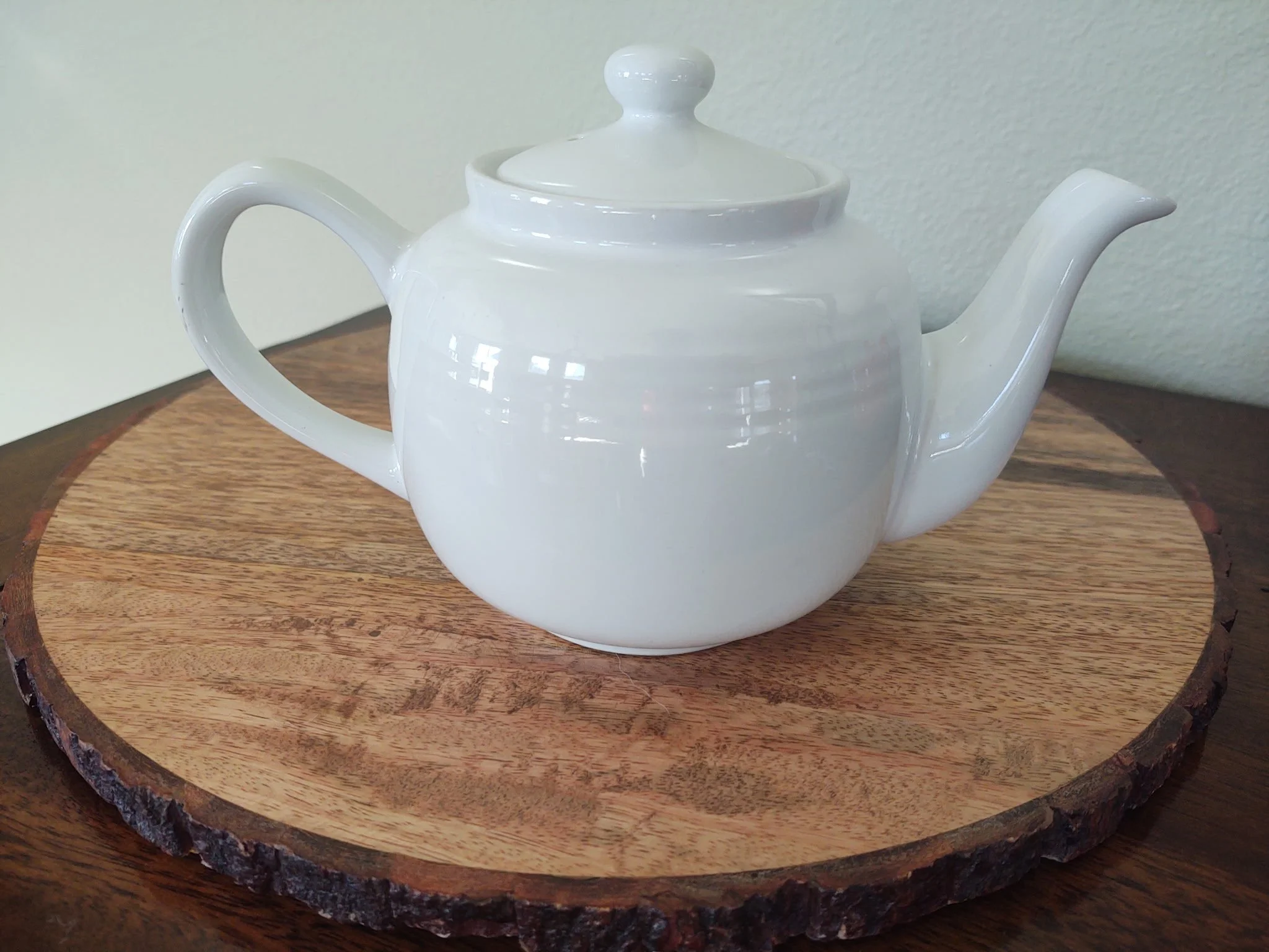 White Tea Pot