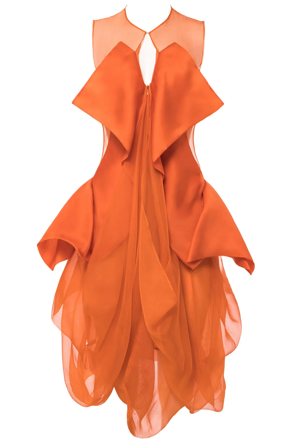 Butterfly Dress in Orange — Sukeina
