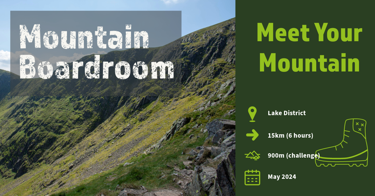 Register your interest for our Meet Your Mountain Walk
