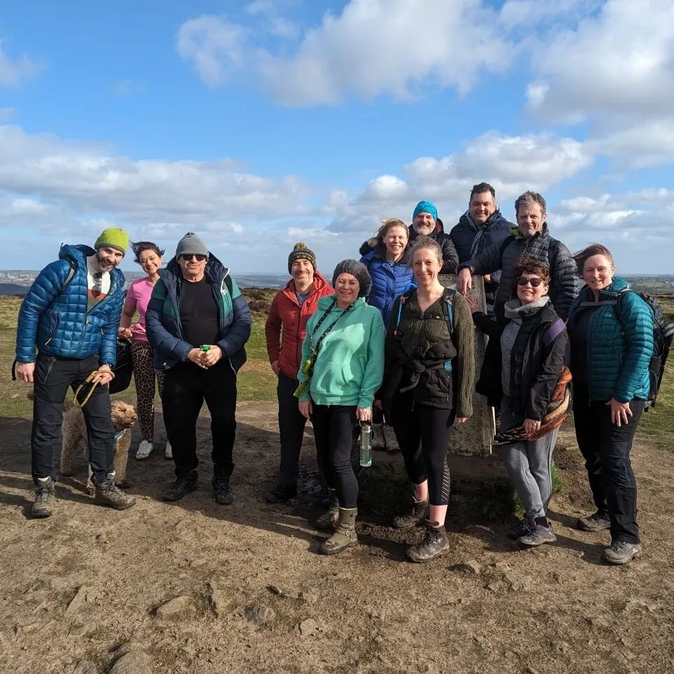 Thanks to everyone who joined me on today's Wellness Walk. We had an amazing group of people, the weather behaved (other than the wind messing up everyone's hair in the photos....) and it was one of my favourite routes.

It was lovely seeing everyone
