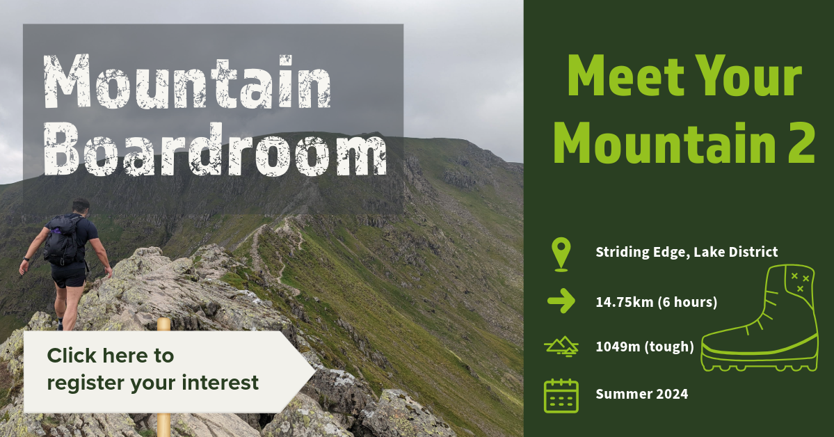 Take on our Meet Your Mountain Walk