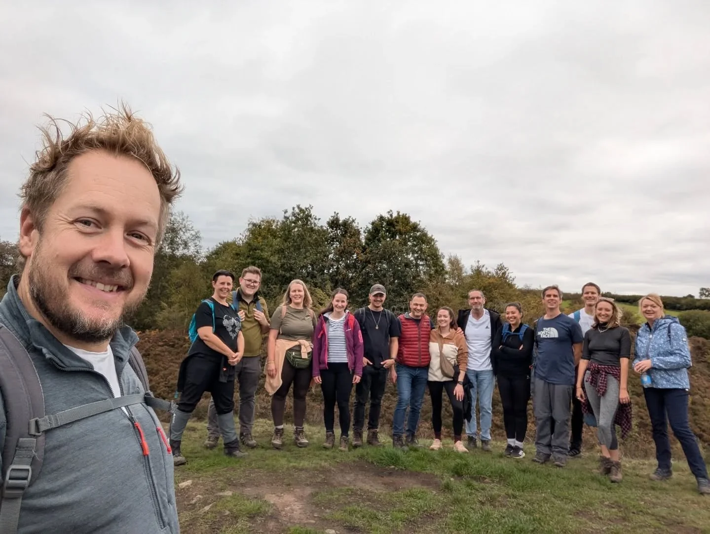 Lovely afternoon out, exploring the woods around Scarcroft for this month's Mountain Boardroom Wellness Walk.

Fabulous turnout too - not just in terms of numbers, but a really wonderful group of adventurers, who really make the event what it is.

Ye