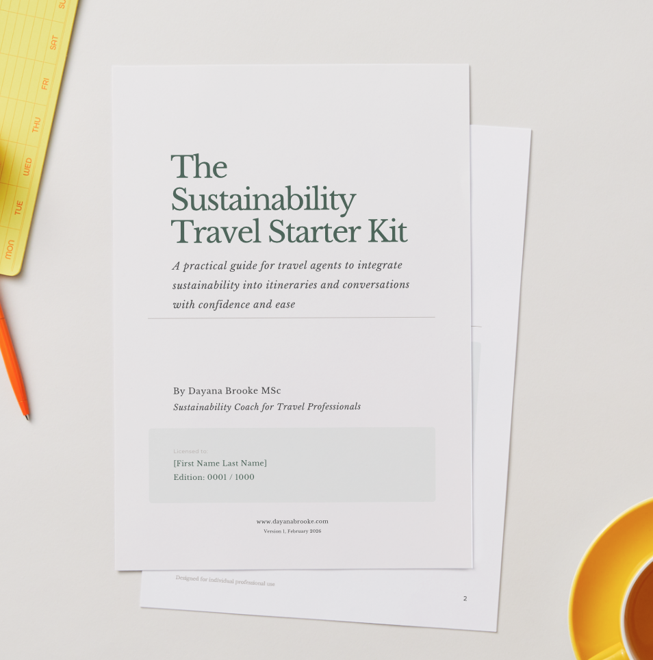 Sustainable Travel Starter Kit - Founding Release
