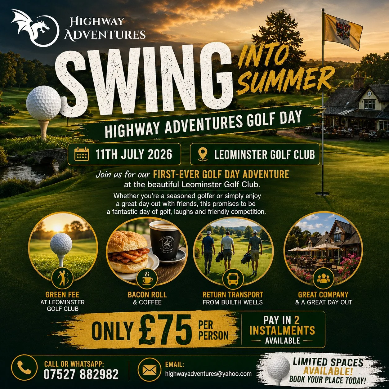 Golf Trip 11th July