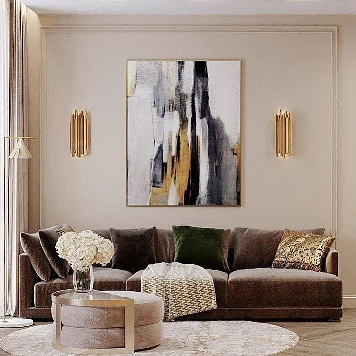 LIVING AREA WEEK ~

A cosy and inviting living area with beautiful metallic gold accents 🙌

Image via @covetedmagazine