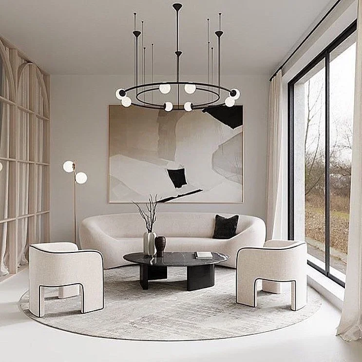 LIVING AREA WEEK ~

The living area is that one space we all love to spend most of our time! 
Image via @medi.interiors