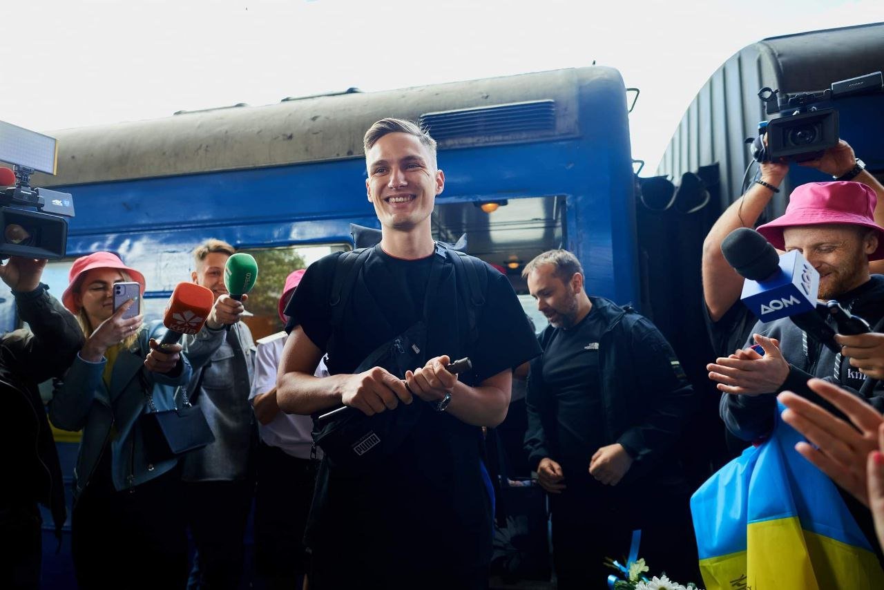 Ukrainian train renamed “Stefania Express” in honor of winning Eurovision song (Photo: Facebook / Ukrzaliznytsia)
