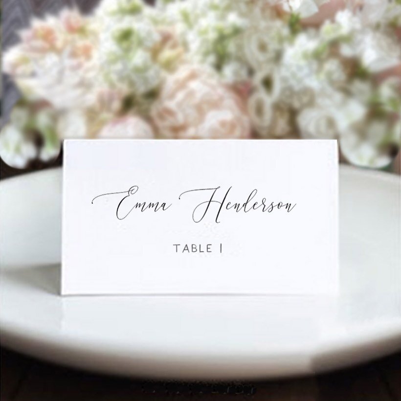 Table and place names can easily serve as part of your wedding reception d&eacute;cor and can be designed in a similar style to your theme or invitations.

#bespokeweddinginvitations
#bespokeweddingstationery #bespokeweddinginvitation #beautifulweddi