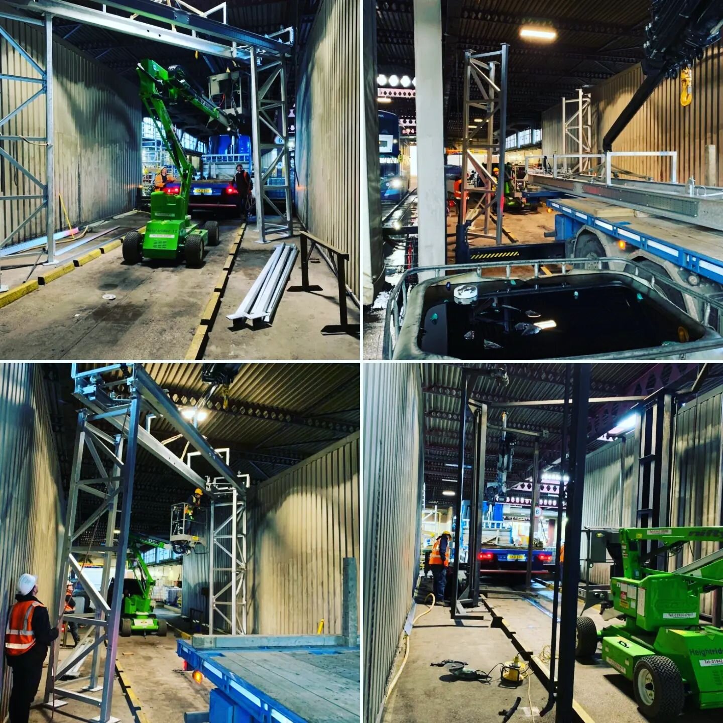 Our WNV DF2020 - Drive Through Bus Wash installation is fully underway for First Bus Sheffield, More Photos to follow soon&hellip; #Buswash bus #wnv #wnvsystems #innovation #engineering #reclamation #ecofriendly #drivethrough #drive-thru #firstgroup 