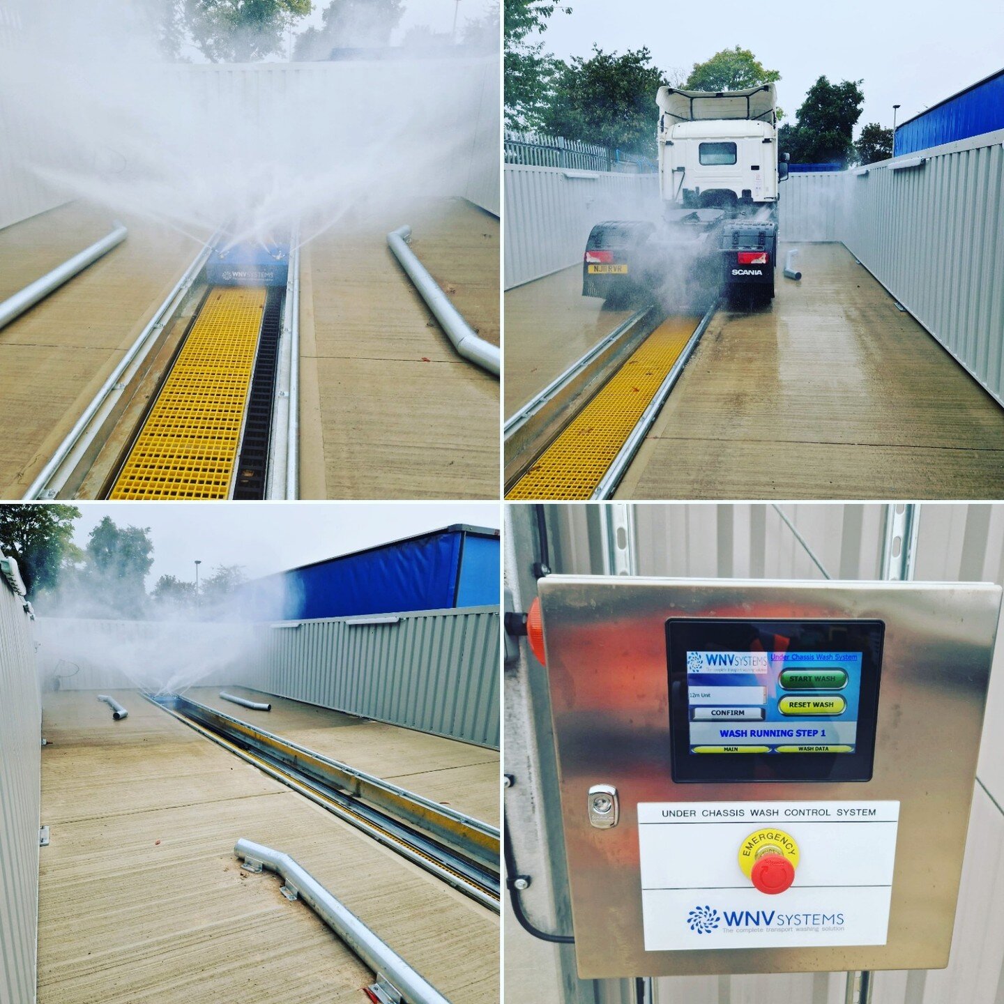 Another installation here For TruckEast Ltd. Automatic Under Chassis Wash System Northampton depot. For more information don&rsquo;t hesitate to contact darren@wnv-systems.com and please like or feel free to comment below. #wnv #chassiswash #scania #