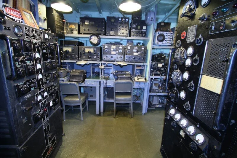 Radio Room — USS SLATER