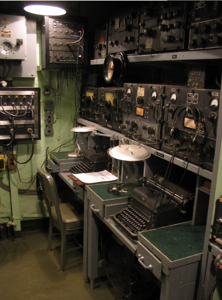 Radio Room — USS SLATER
