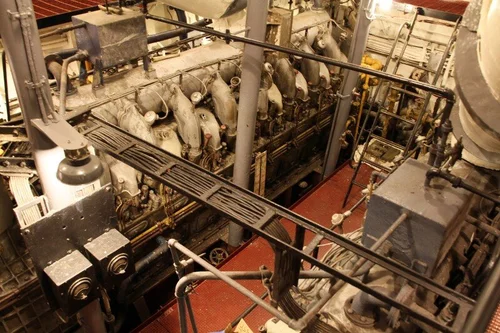 Engine Room — USS SLATER