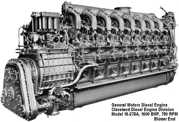 Diesel Engines USS SLATER