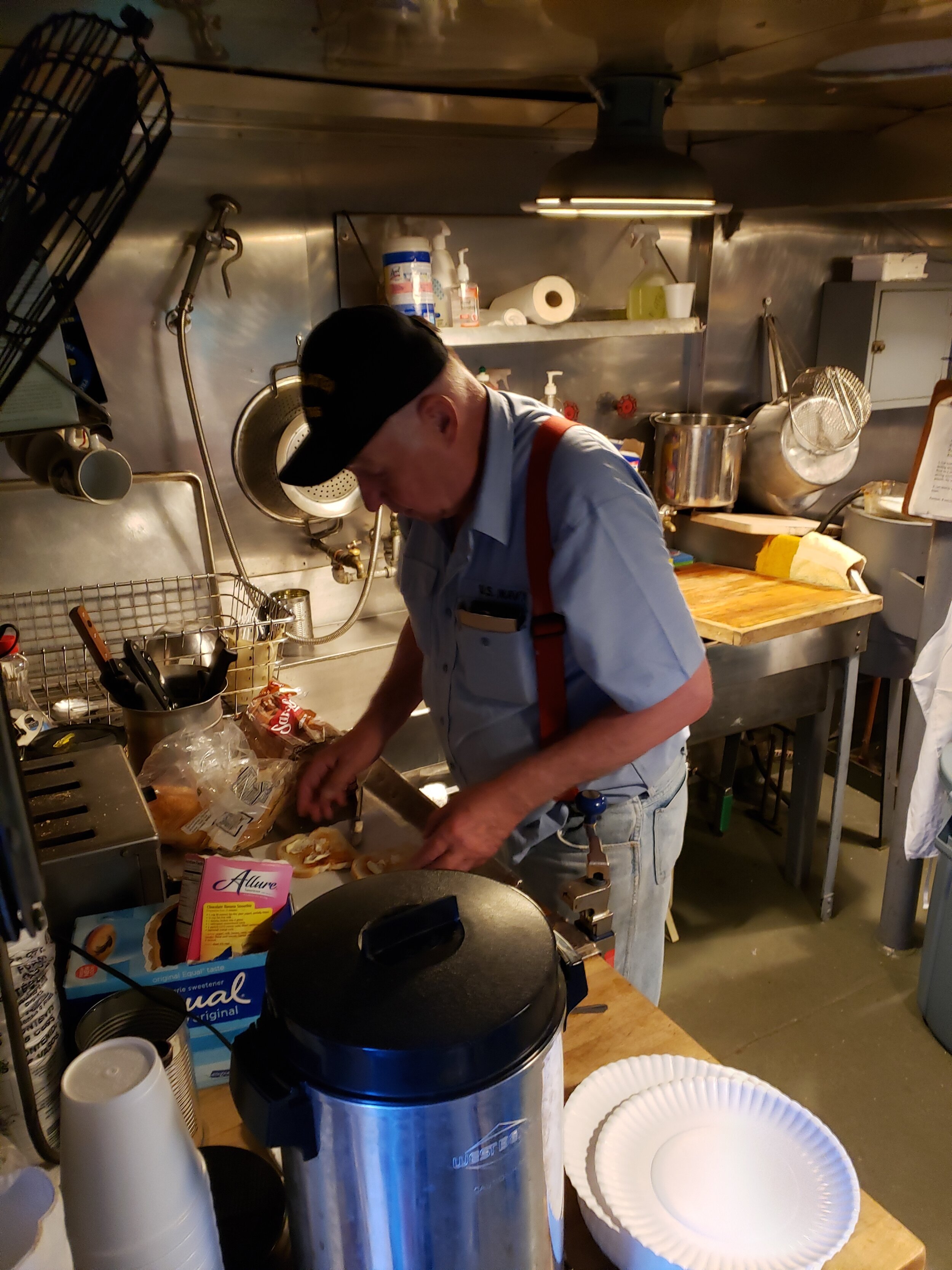 Ed, mastering toast. - Shanna.jpg