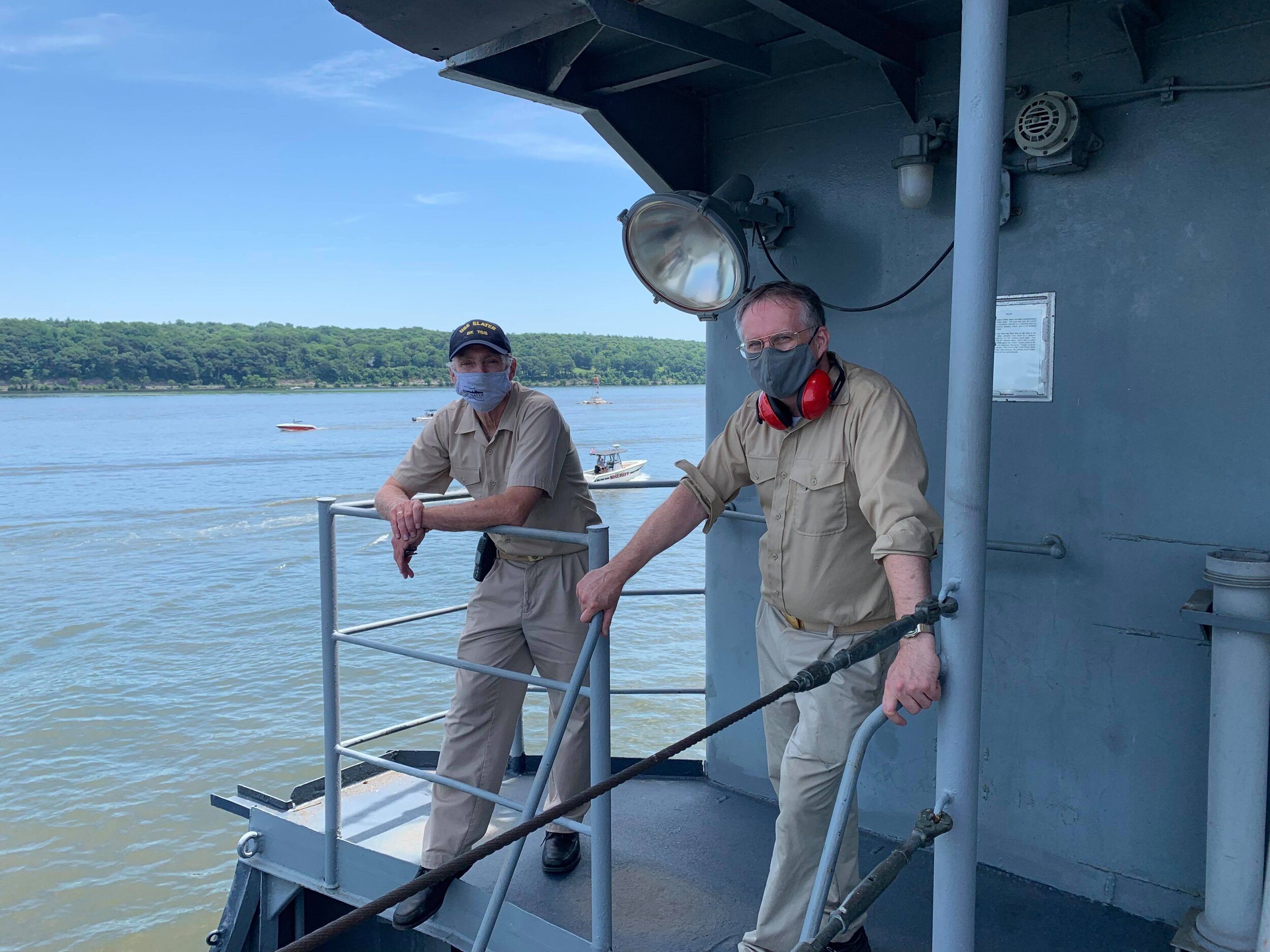 Tim and Barry underway. Photo by Thomas Scian.