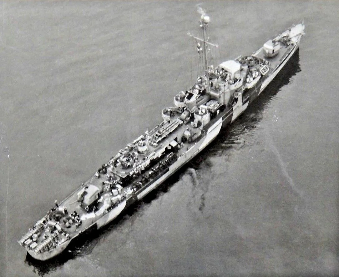 STAFFORD underway near Boston, 1944. 