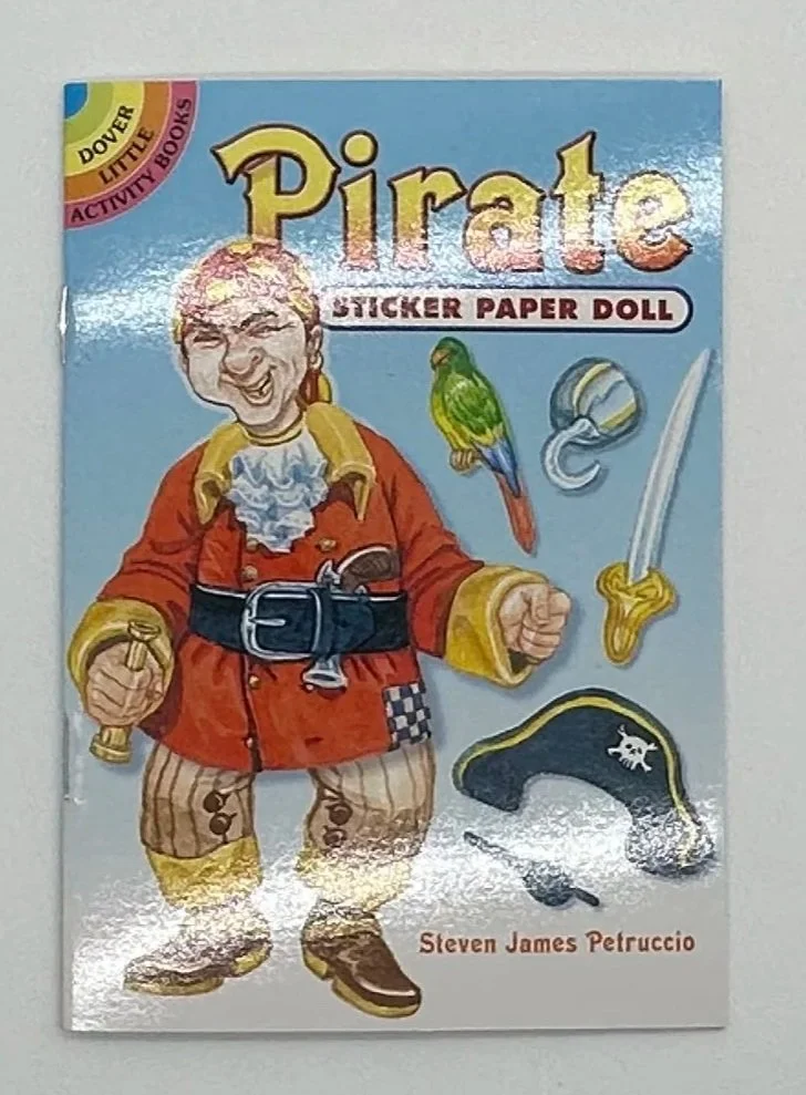 Pirate Sticker Paper Doll