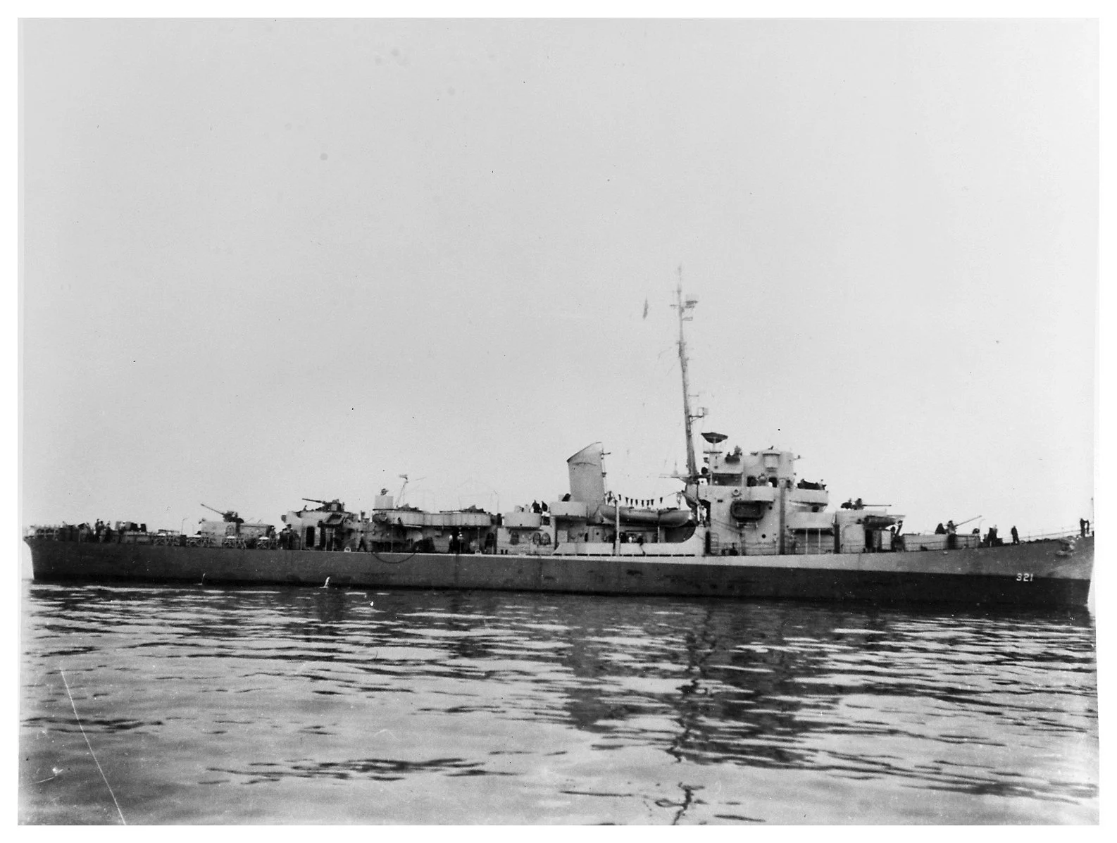 MOSLEY underway. 