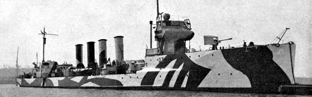 USS FANNING DD-37.