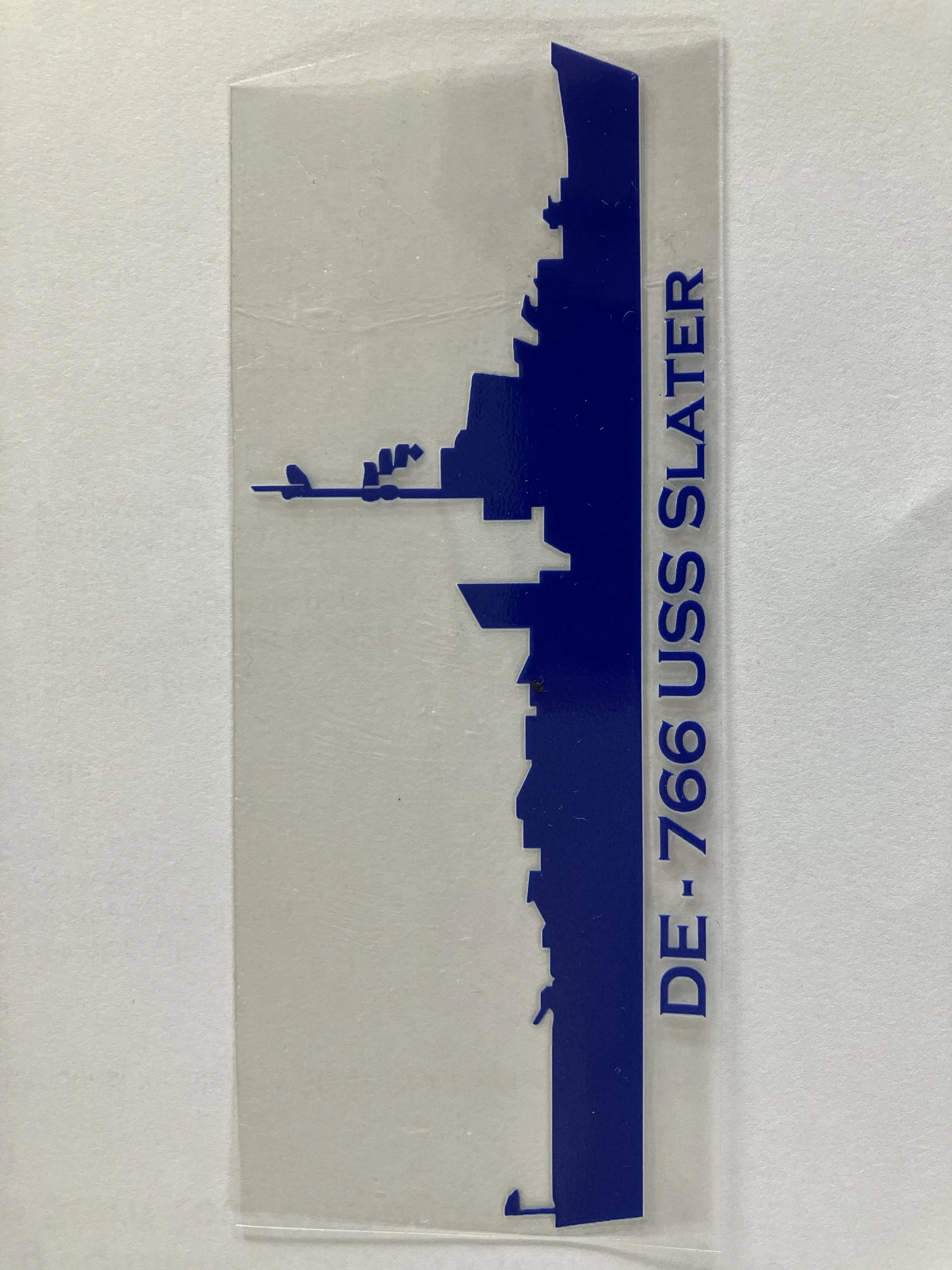 USS Slater Window Sticker