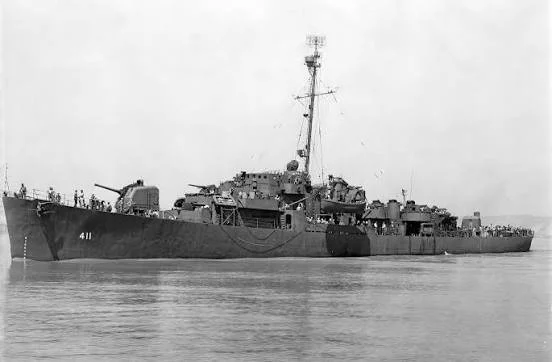 STAFFORD underway, 1945. 