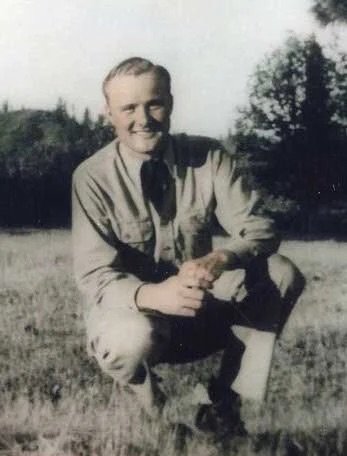 Frank Slater, her namesake, 1942. Photo from DEHM.