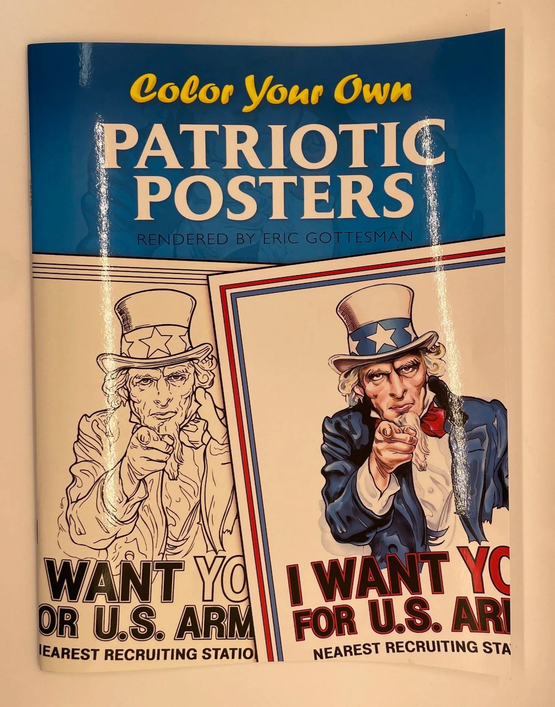 Patriotic Posters Coloring Book