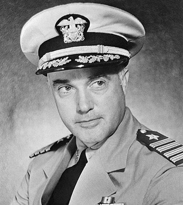 Captain Charles B. McVay III, Indianapolis' Commander.