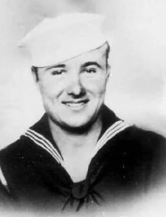 Frank Slater, her namesake, 1942. Photo from DEHM. 