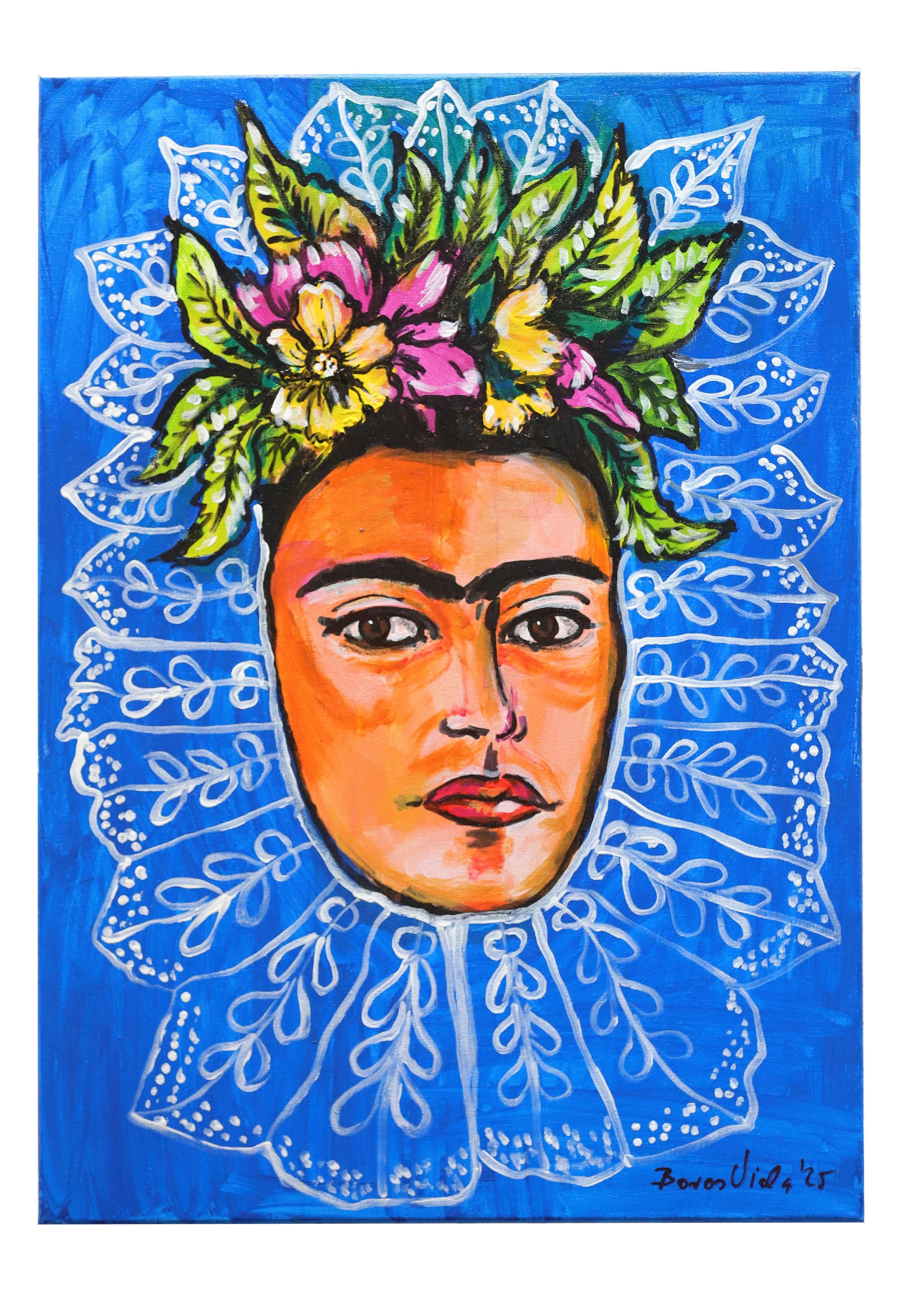 Frida 3, 70x50 cm, akril, vászon, 2025