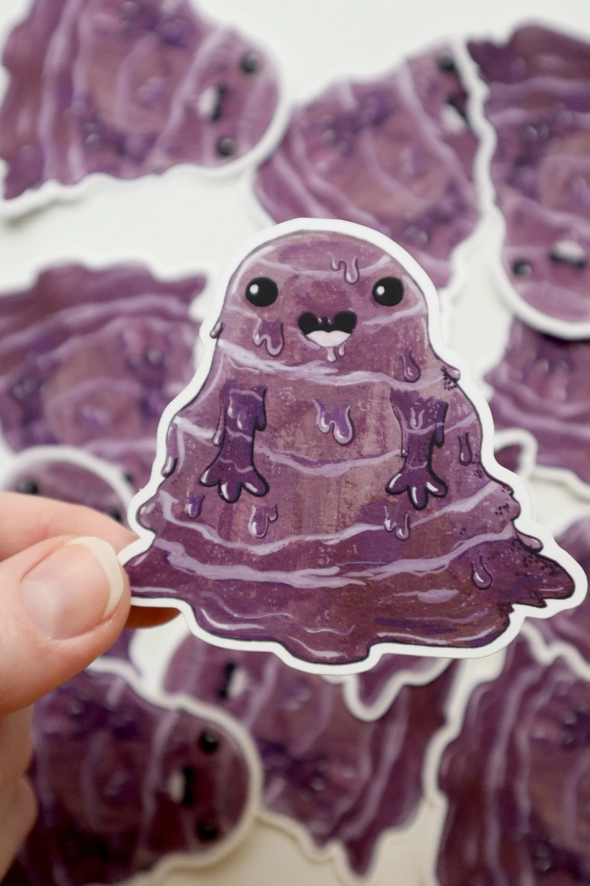 Grimer waterproof vinyl Sticker