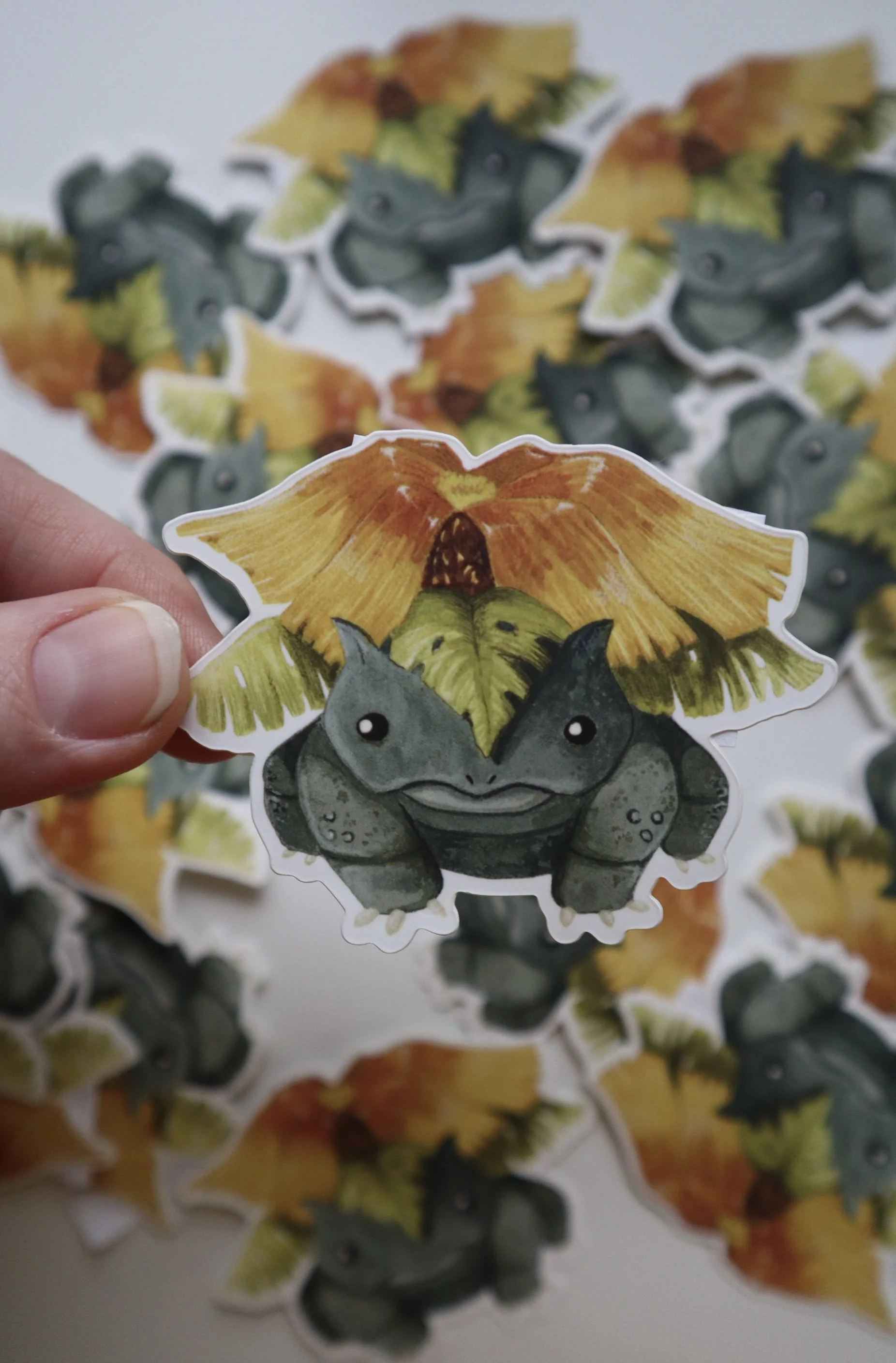 Venusaur waterproof vinyl Sticker