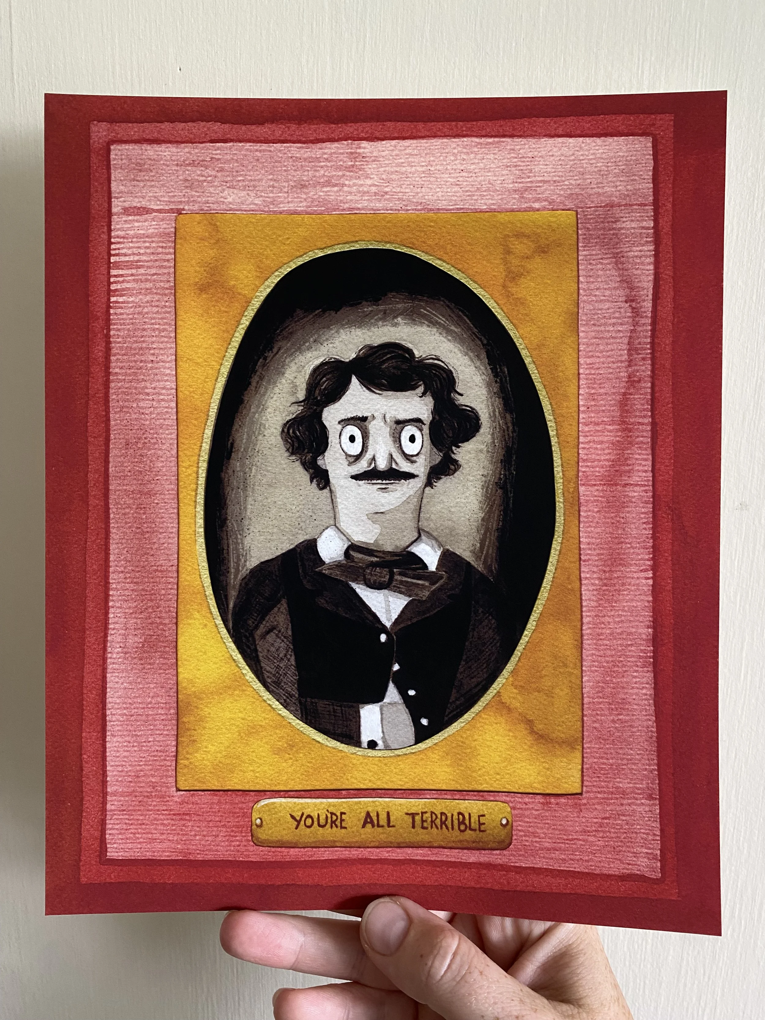 Bob Forevermore reproduction of gouache original