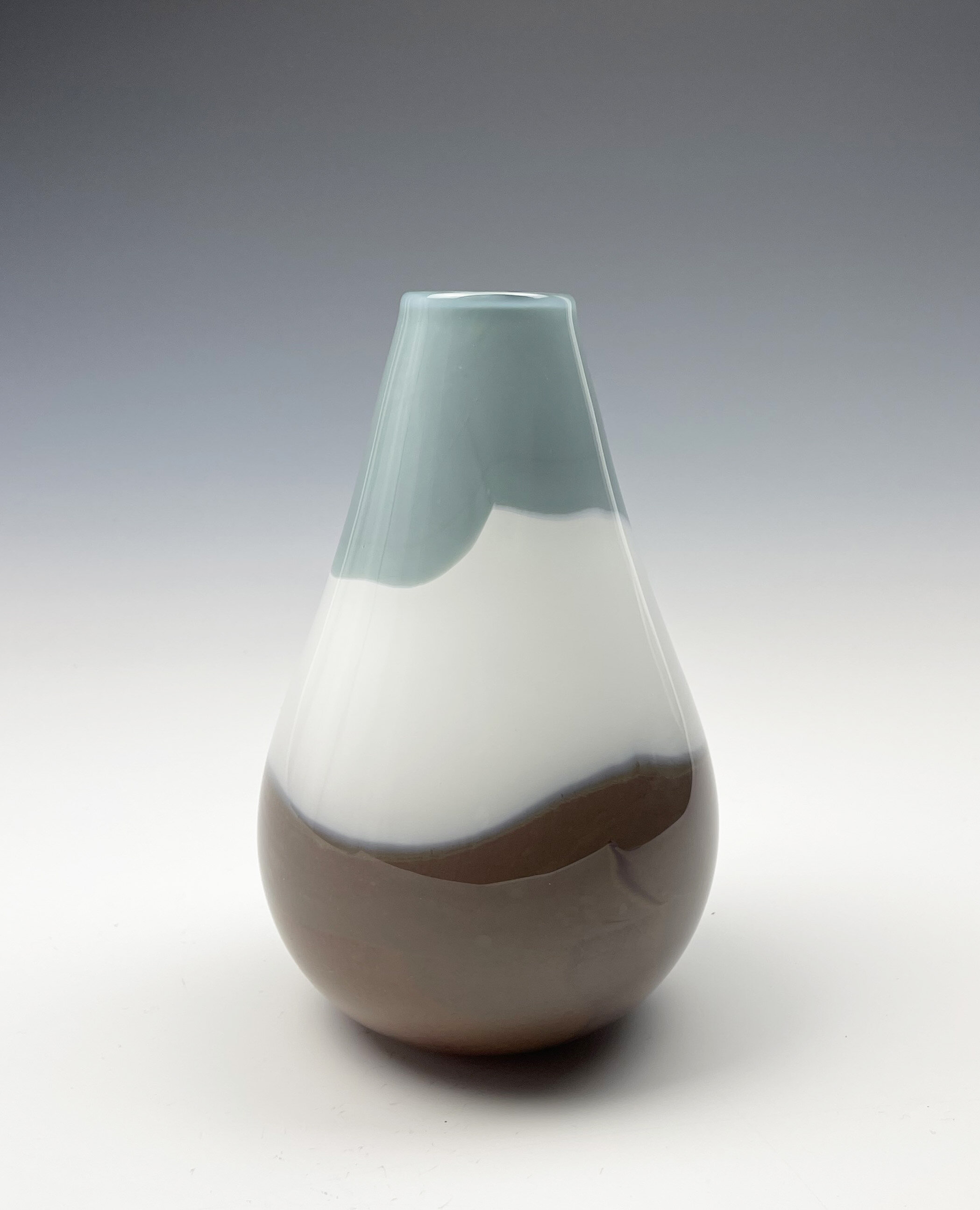 Misty Mountain Morning Vase