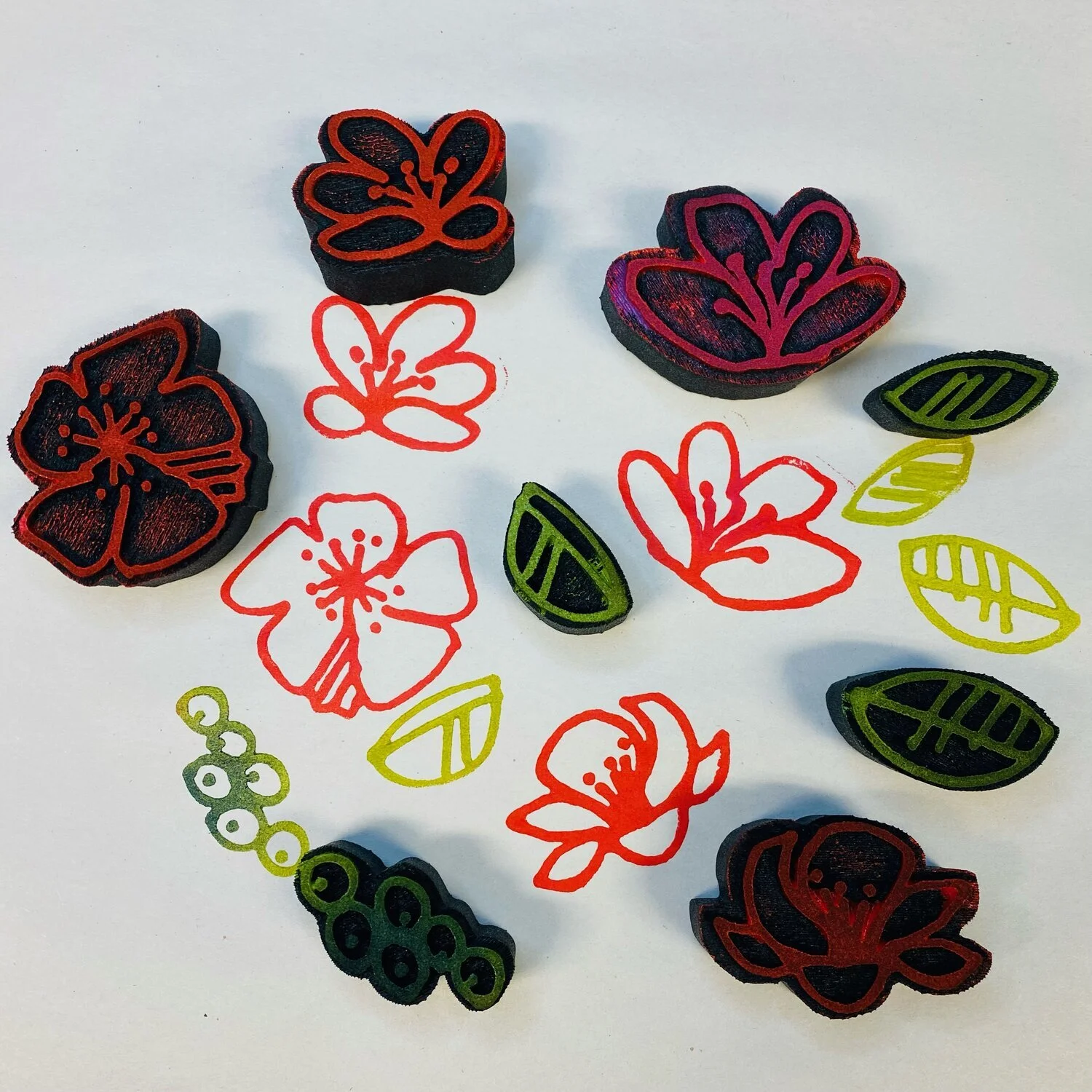 Floral Elements Stamps