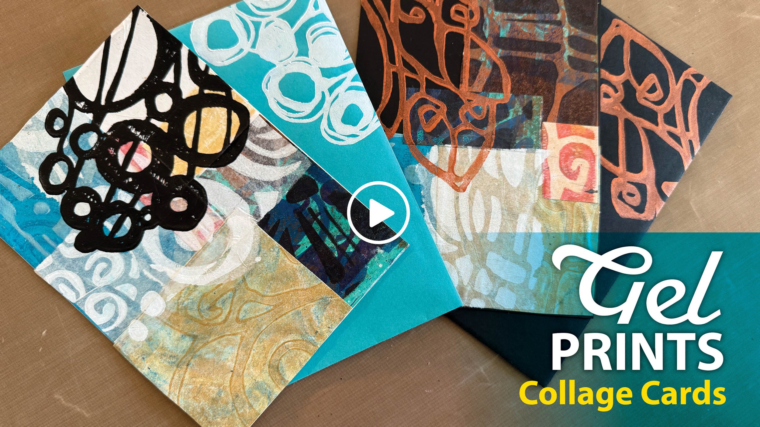 Create Stunning Mixed Media Backgrounds and Cards