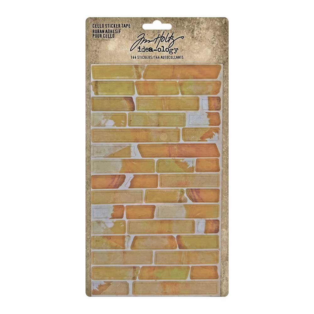 Cello Tape Stickers Tim Holtz