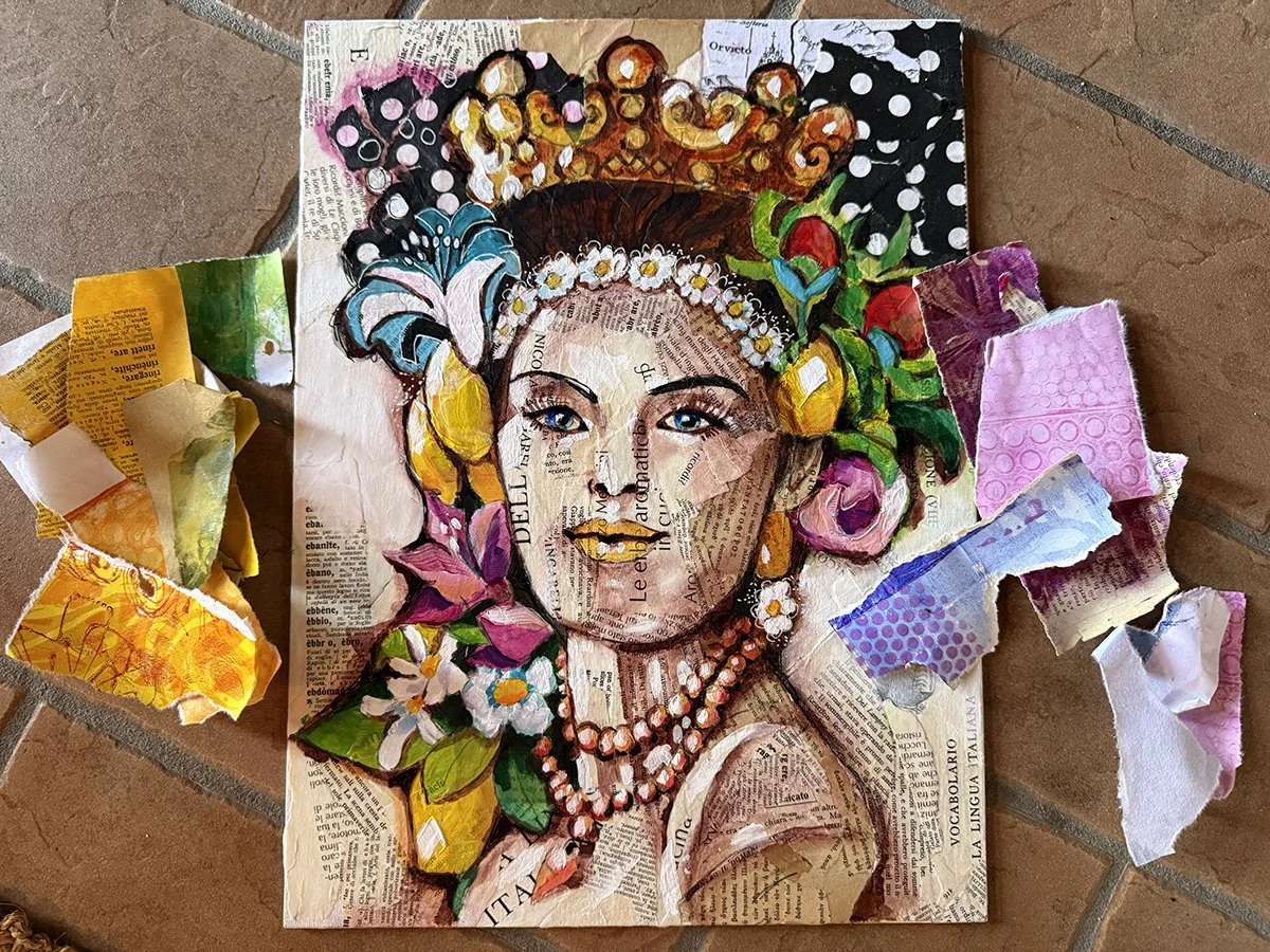 2026 Sorrento, Lemons and Legends: Portraits in Mixed Media