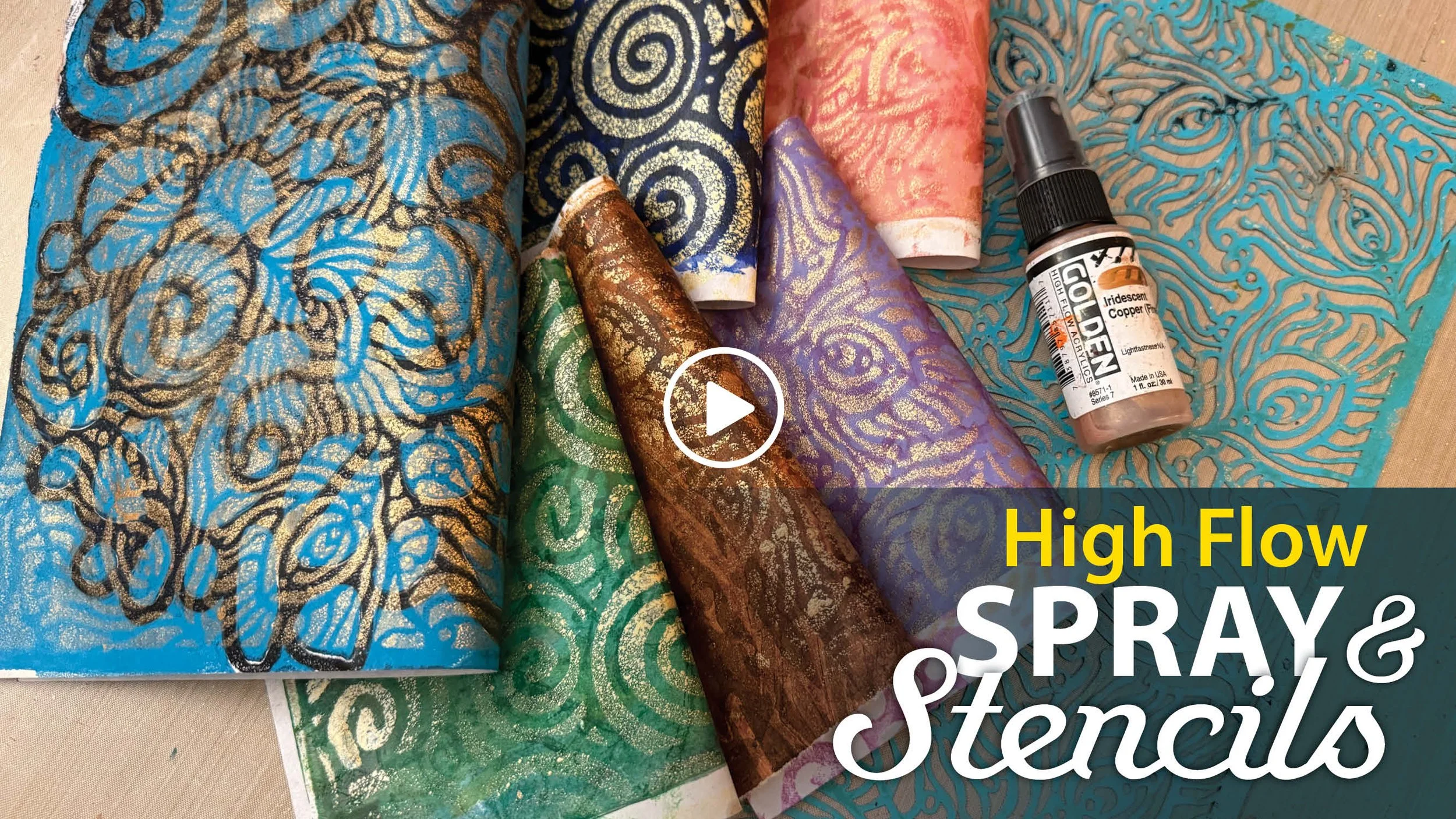 Spray-Paint Style Metallics—Without Spray Paint