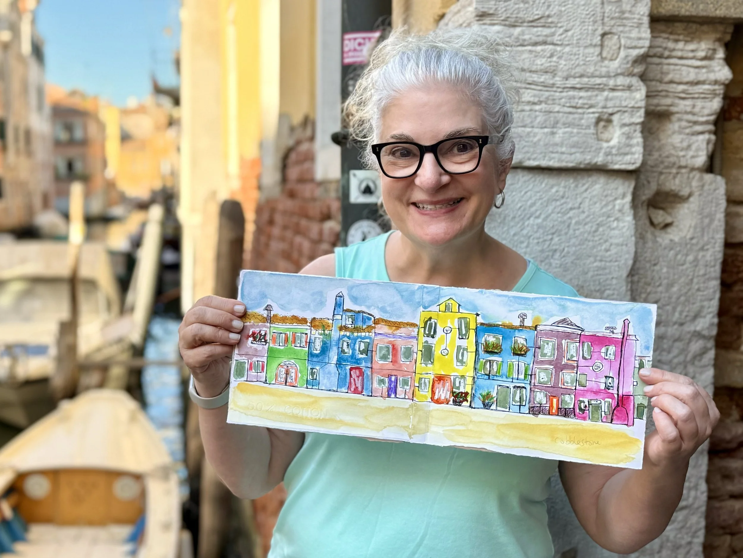 2027 Venice, Italy Watercolor Sketchbook