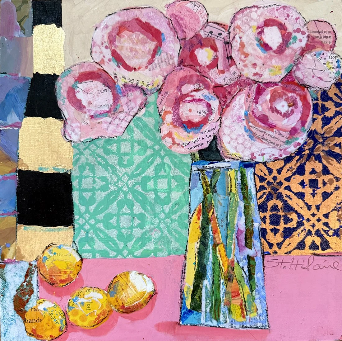 EN-1872 Funky Florals and Lemons 16x16.jpg