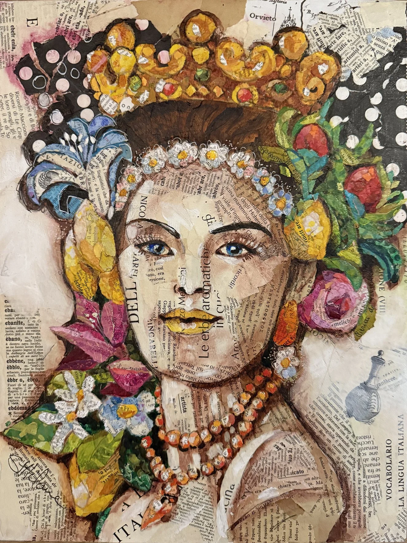 Sorrento Ceramic Portrait