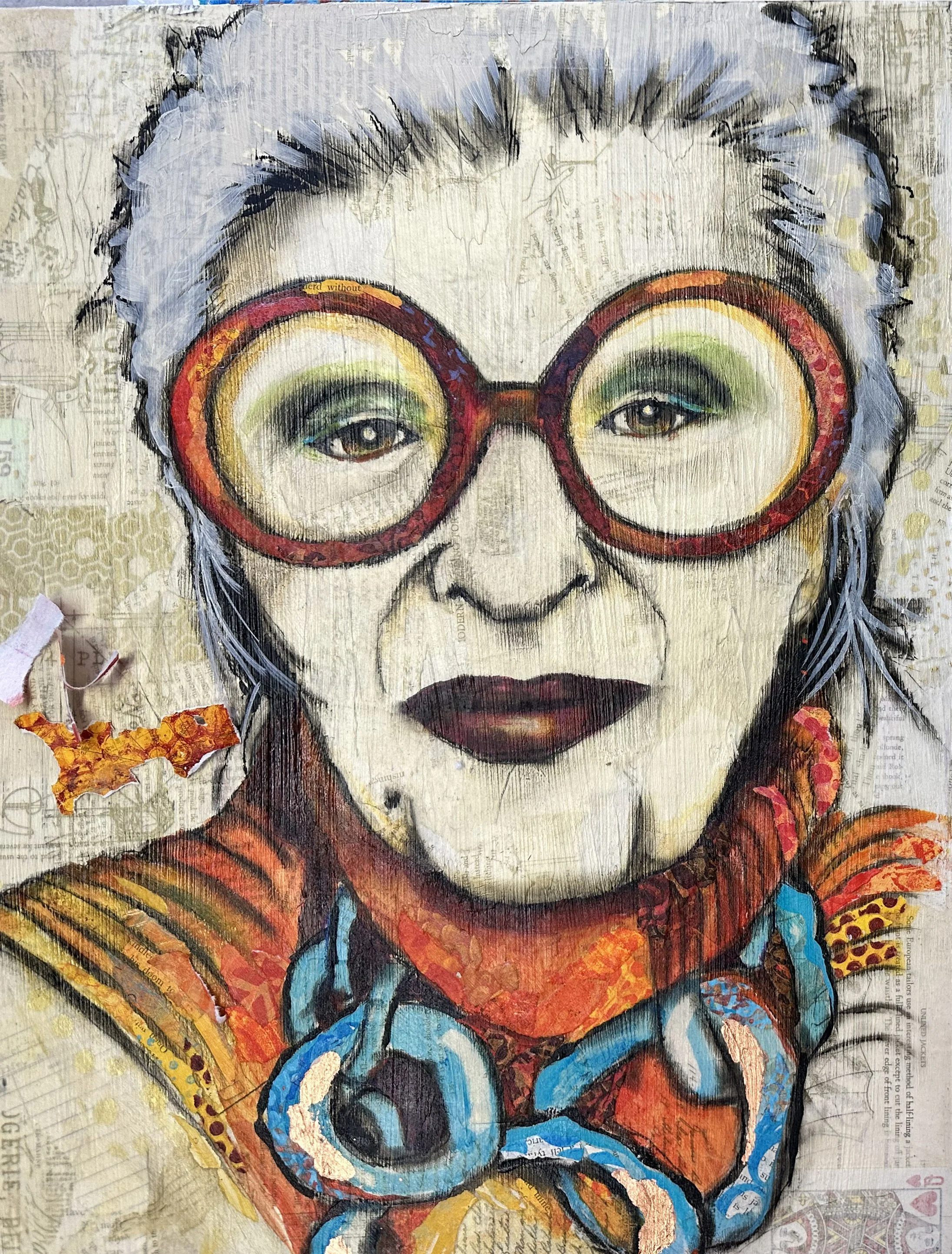 Iris Apfel 16x20